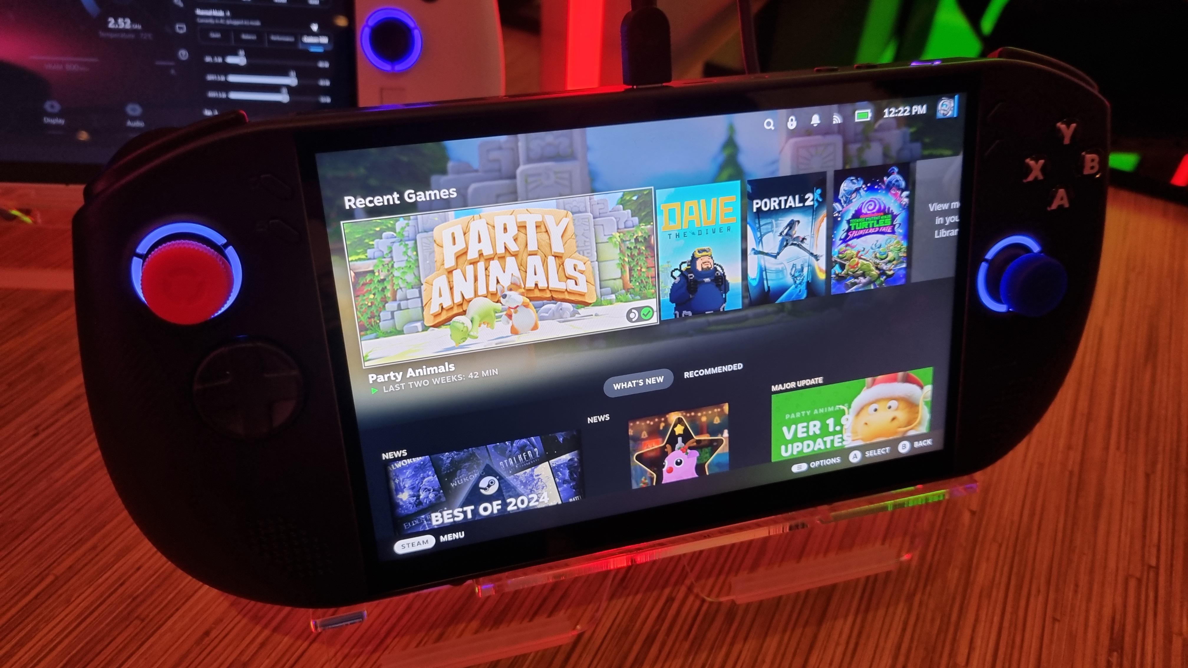 SteamOS 3.7.8 rog ally lenovo legion go